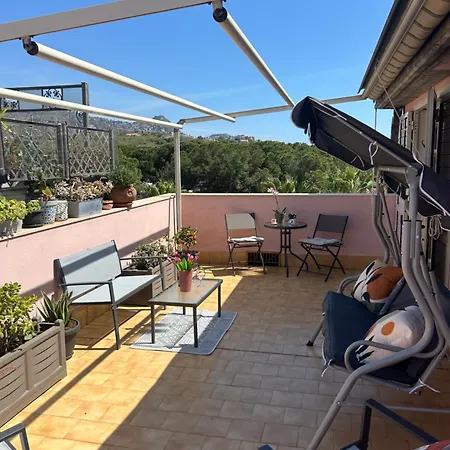 公寓 Dolcevita Naxos Terrace&apartment